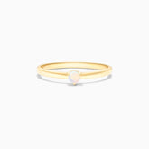 Anel De Ouro 18k Petite Opala Solitario Delicado Luxo | New | anel-de-noivado, Anéis, noivado, Opala, yellow | AUREA FINE JEWELRY