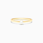 Anel De Perola Solitario em Ouro Amarelo 18k | New | Anéis, noivado, perola, yellow | AUREA FINE JEWELRY