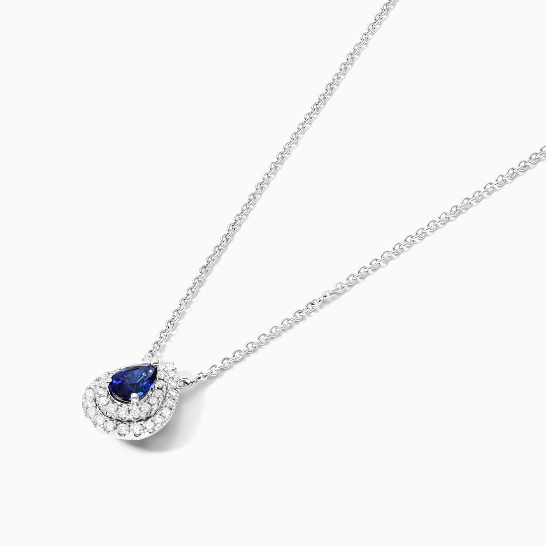 Corrente feminina em Ouro 18k diamantes e safira Luxo | diamante, Safira, white | AUREA FINE JEWELRY