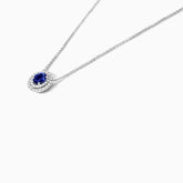 Corrente feminina em Ouro 18k diamantes e safira Luxo | diamante, Safira, white | AUREA FINE JEWELRY