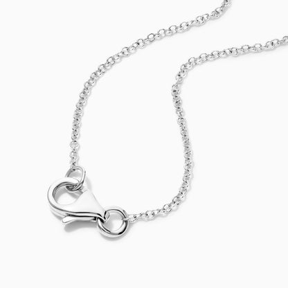 Corrente feminina em Ouro 18k diamantes e Safira Luxo