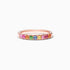Anel de Safira Coloridas em Ouro 18k Arco - Iris de Luxo | New | Aparadores, rubi, Safira | AUREA FINE JEWELRY