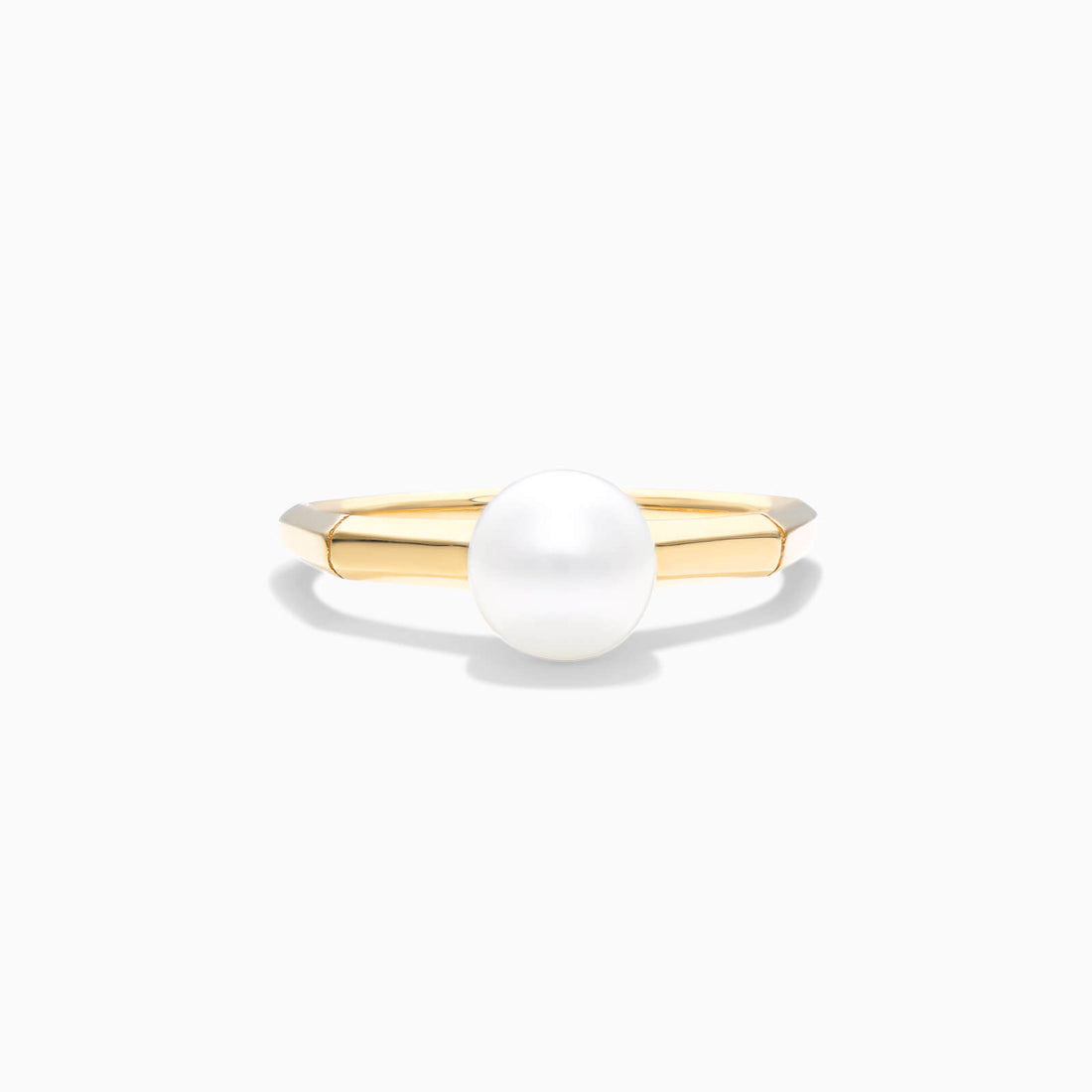 Anel Minimalista de Perola em Ouro 18k Delicado | New | Anéis, noivado, perola, yellow | AUREA FINE JEWELRY