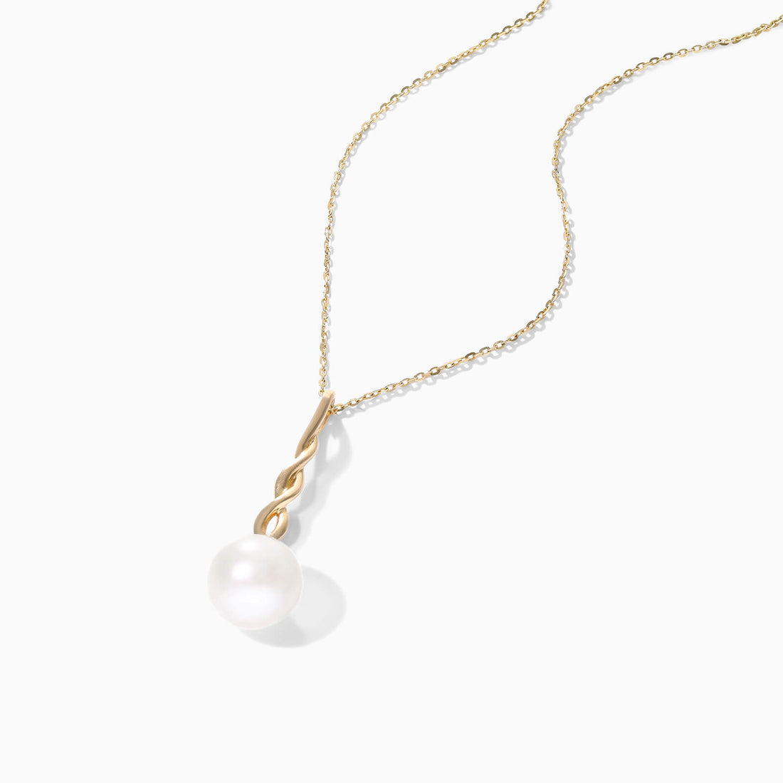 Corrente de Ouro Feminina 18k C/ Pingente Perola Luxo