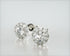 Brinco feminino de diamante Ouro 18k Solitario  Brilhante 50 Pts o par | New | Brincos, diamante, white | AUREA FINE JEWELRY