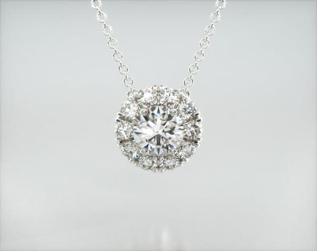 Colar Corrente Feminina Ouro18k Solitario Diamante Luxo 50pontos | diamante, white | AUREA FINE JEWELRY