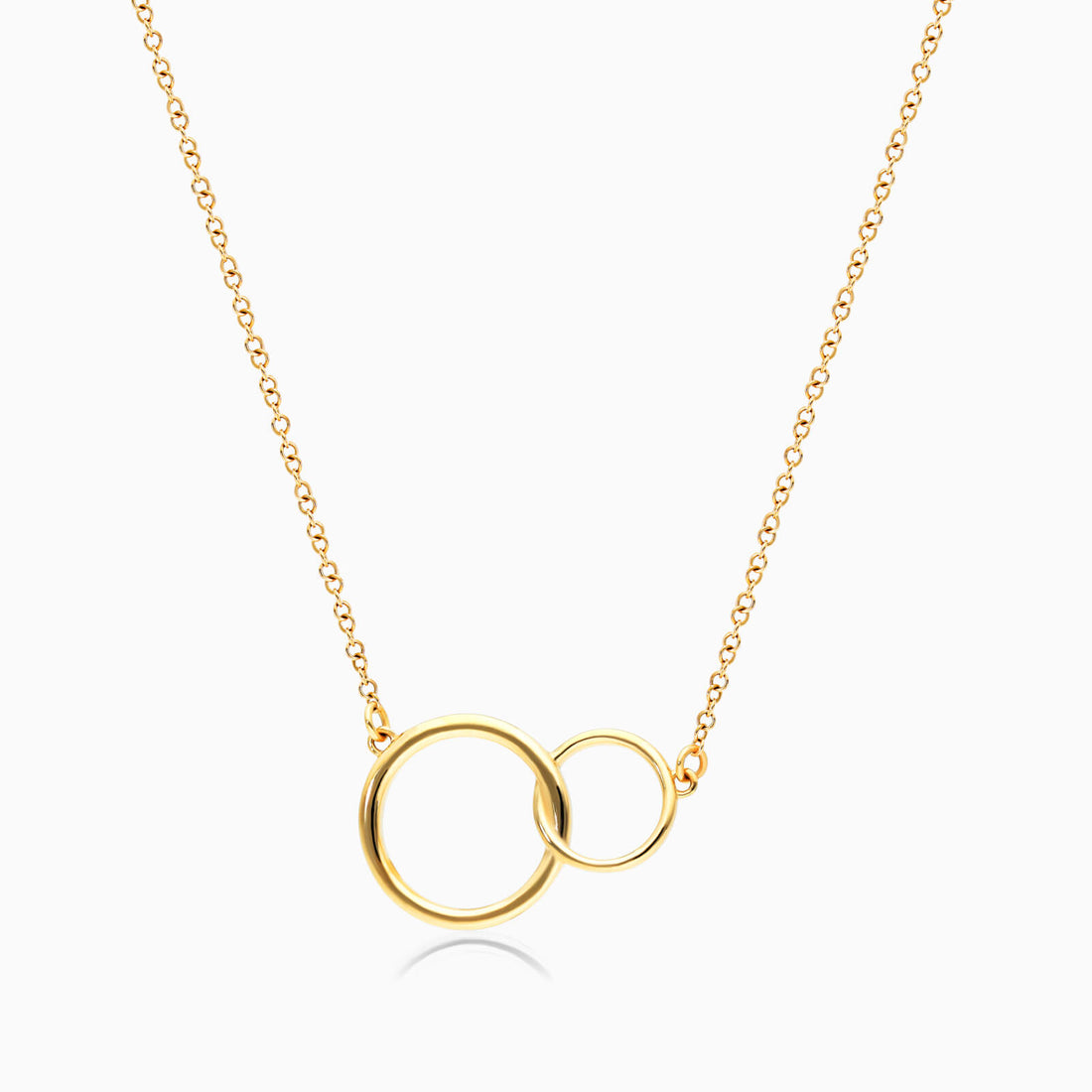 Colar Feminina Corrente em Ouro Amarelo 18k Pingente de Argola | sem-pedras, yellow | AUREA FINE JEWELRY