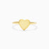 Anel De Ouro 18k c/ Coraçao Luxo Delicado | New | Anéis, noivado, sem-pedras, yellow | AUREA FINE JEWELRY