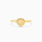 Anel De Ouro 18k c/ Fio de Disco Delicado Luxo | New | Anéis, sem-pedras, yellow | AUREA FINE JEWELRY