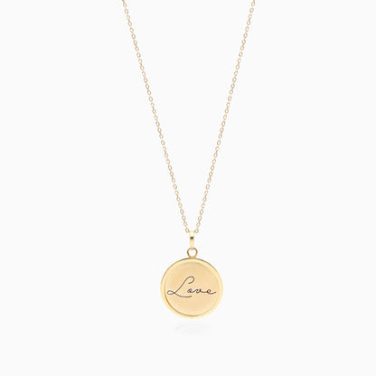 Corrente de Ouro Feminina 18k C/ Pingente Love de Circle | New | Celestial diamonds, Colares, yellow | AUREA FINE JEWELRY