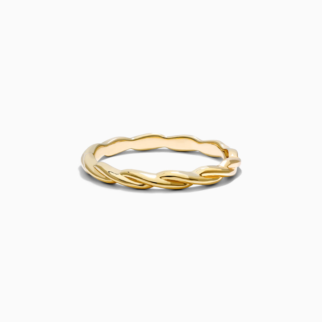 Anel De Ouro 18k Torcido Simples Delicado | New | Aparadores, sem-pedras, yellow | AUREA FINE JEWELRY
