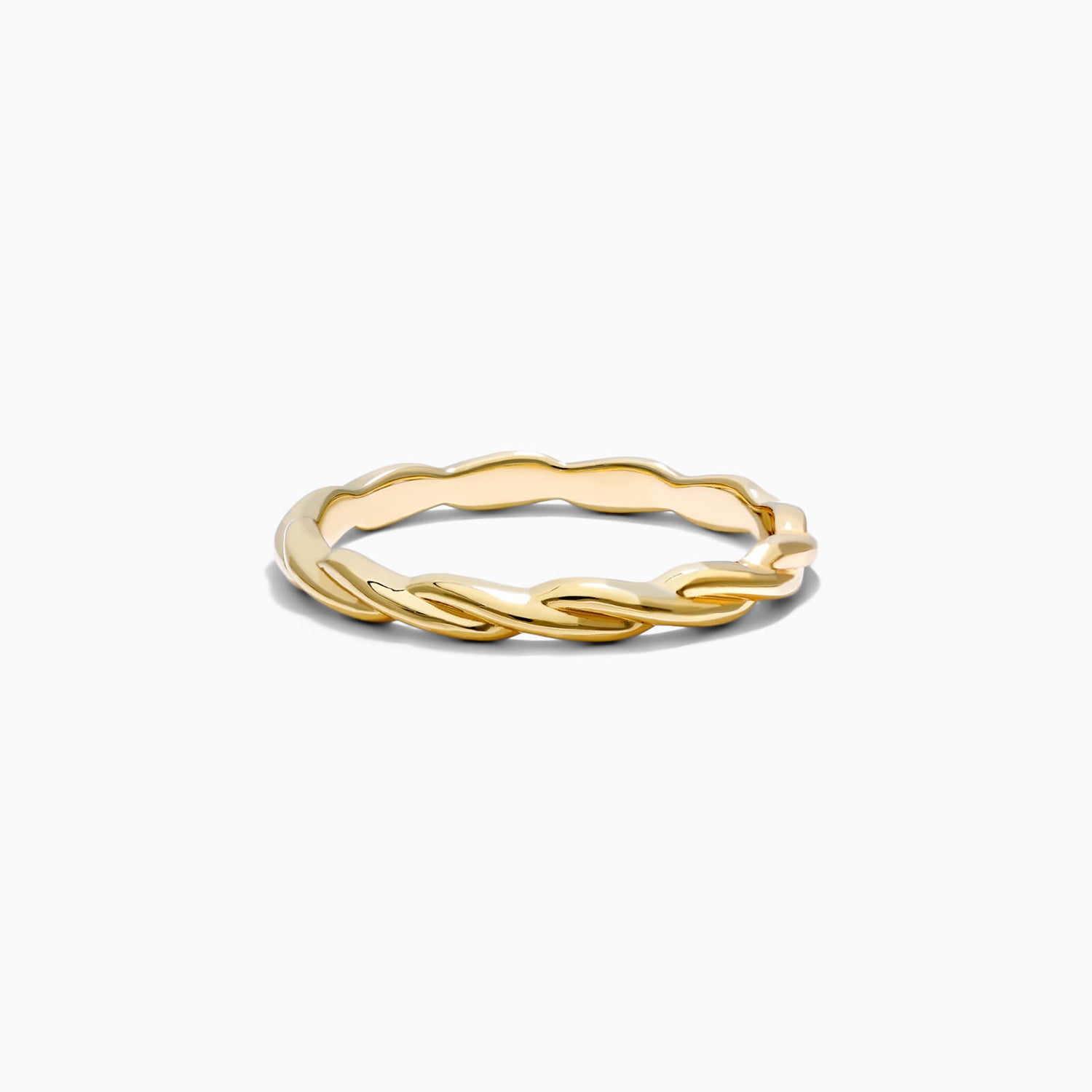 Anel De Ouro 18k Torcido Simples Delicado | New | Aparadores, sem-pedras, yellow | AUREA FINE JEWELRY