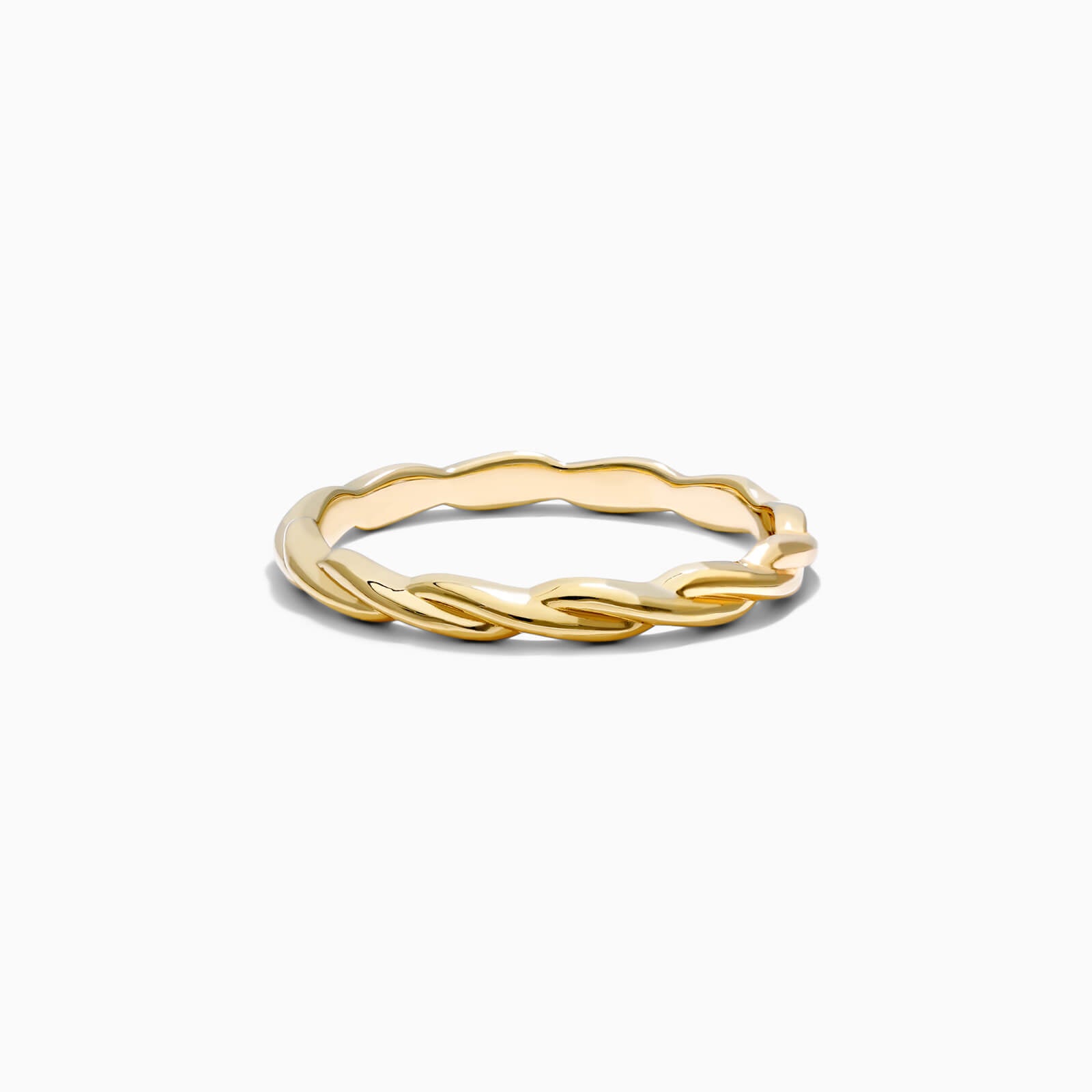 Anel De Ouro 18k Torcido Simples Delicado | New | Aparadores, sem-pedras, yellow | AUREA FINE JEWELRY