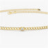 Pulseira Feminina de ouro Cubana 3 Diamante  Luxo - AUREA FINE JEWELRY
