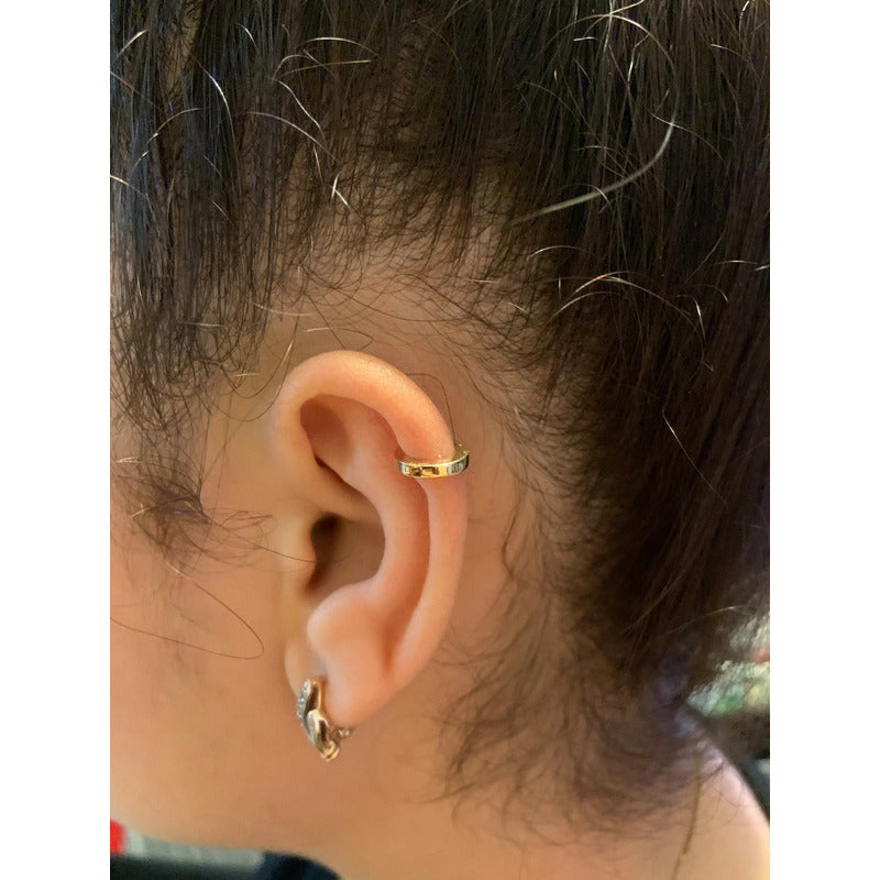 Piercing Nariz Ouro 18k Conch Daith Septo Helix Nostril