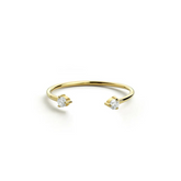 Anel  De Diamante  em Ouro 18k De Luxo | New | diamante, yellow | AUREA FINE JEWELRY