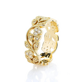 Anel Aliança de noivado  de casamento ouro 18k diamante | New | diamante, yellow | AUREA FINE JEWELRY