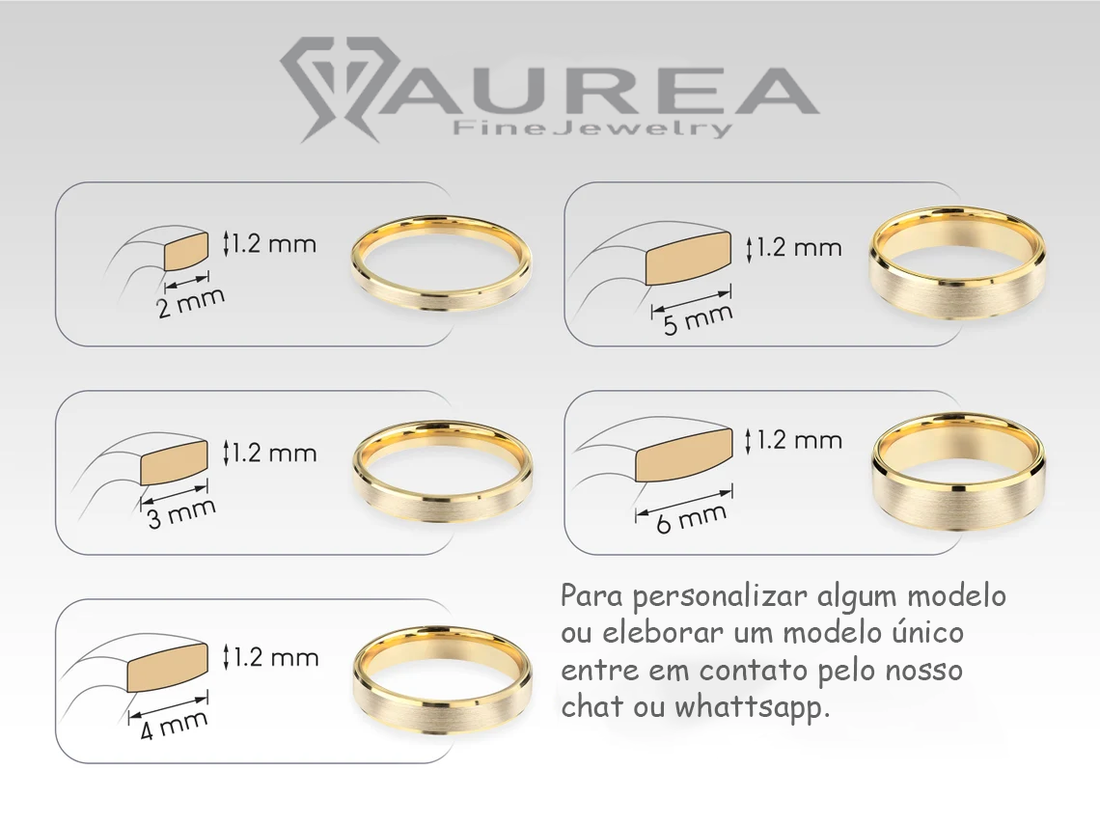 Aliança de casamento noivado ouro 18k 2 Gramas 2 mm Flow