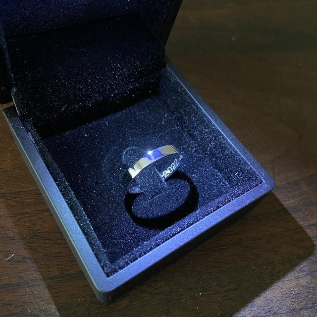 Aliança de casamento noivado ouro 18k 3 Gramas 3 mm Flat