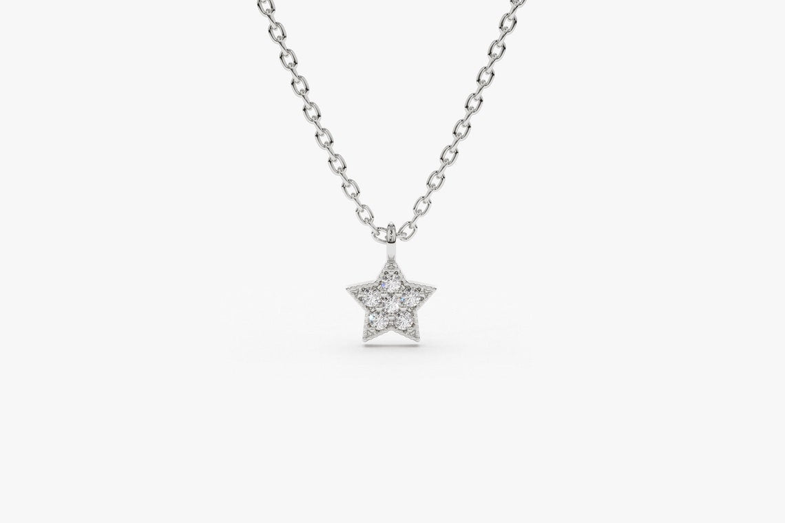 Corrente de ouro 18k  feminina mini estrela Diamantes | New | Celestial diamonds, Colares, diamante, white | AUREA FINE JEWELRY