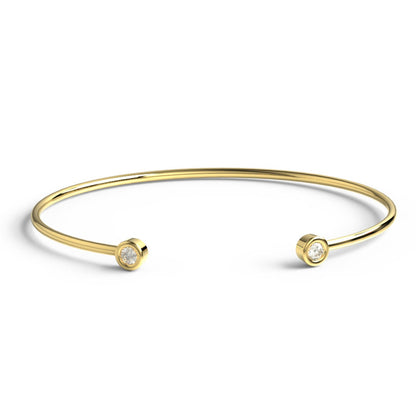 Pulseira Feminina de ouro 18k Bracelete diamantes