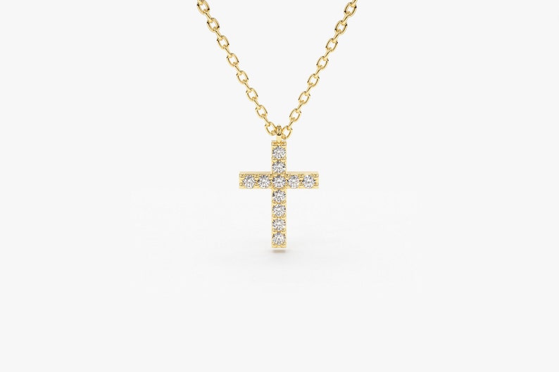 Colar Corrente Feminina em Ouro Amarelo 18k De Cruz | New | Celestial diamonds, Colares, diamante, yellow | AUREA FINE JEWELRY
