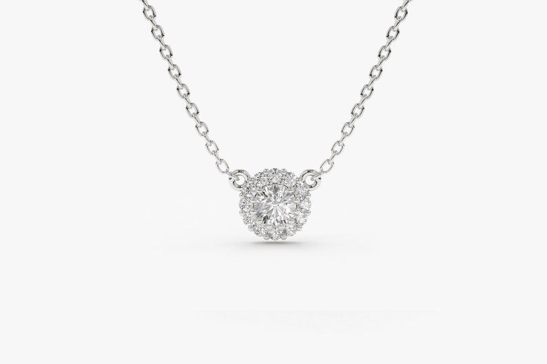 Colar Corrente Cluster Feminina em Ouro Branco 18k c/ Diamante | New | Celestial diamonds, Colares, diamante, white | AUREA FINE JEWELRY
