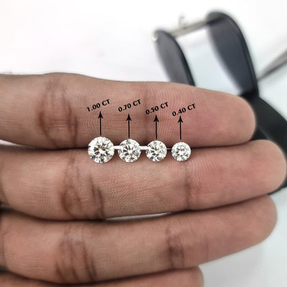Anel Halo De Ouro Rose 18k e Diamantes Brilhantes 30pts