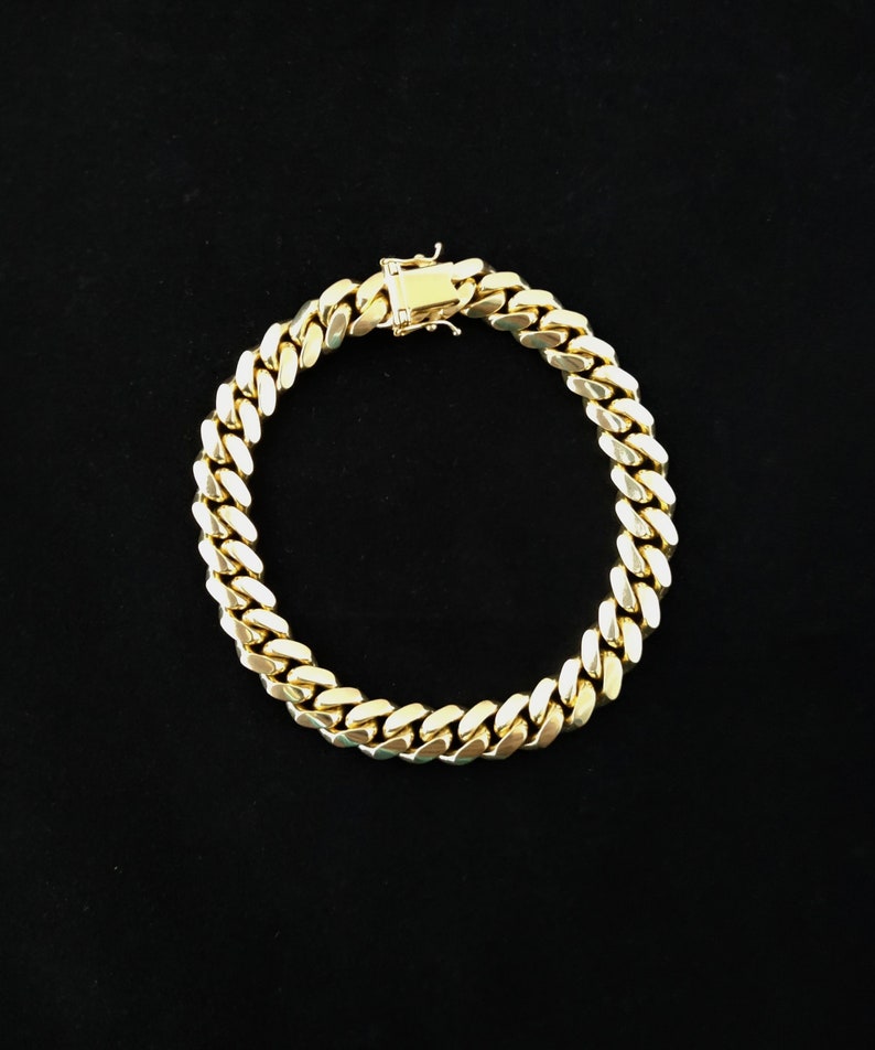 Cópia de Pulseia de ouro 18k masculina maciça 10mm luxo | New | Pulseiras e Braceletes | AUREA FINE JEWELRY