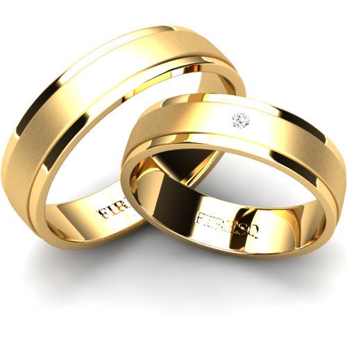 Par de Alianças de Casamento Noivado em Ouro 18k 5mm Argan